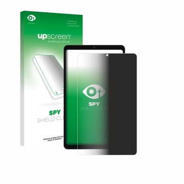 Parte frontale di una confezione del prodotto con il logo del marchio upscreen. Accanto è raffigurato il dispositivo Blackview