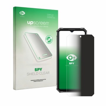 Front side of a product packaging with the brand logo upscreen. Next to it is the device Oukitel G7 shown with the correspondi