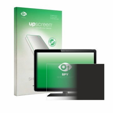 Parte frontale di una confezione del prodotto con il logo del marchio upscreen. Accanto è raffigurato il dispositivo con la re