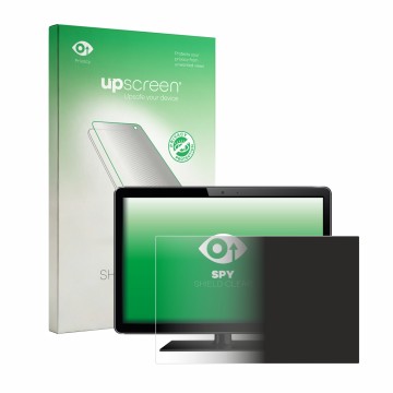 Parte frontale di una confezione del prodotto con il logo del marchio upscreen. Accanto è raffigurato il dispositivo con la re