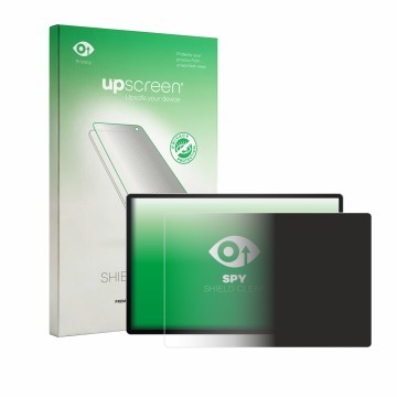 Parte frontale di una confezione del prodotto con il logo del marchio upscreen. Accanto è raffigurato il dispositivo HP Serie 