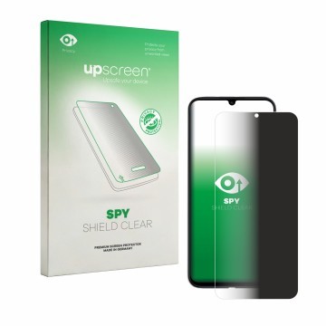 Face avant d’un emballage produit avec le logo de la marque upscreen. À côté, l’appareil Redmi R70m 5G est représenté avec la 
