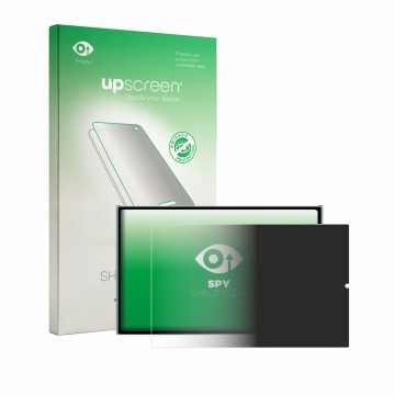 Parte frontal de un envase de producto con el logotipo de la marca upscreen. Al lado se muestra el dispositivo Skyegg K16 2026