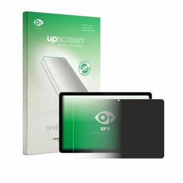 Parte frontale di una confezione del prodotto con il logo del marchio upscreen. Accanto è raffigurato il dispositivo Green Lio