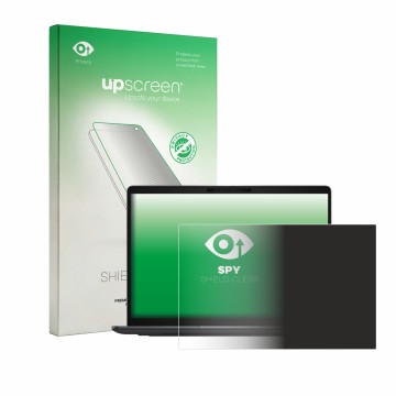 Face avant d’un emballage produit avec le logo de la marque upscreen. À côté, l’appareil Dell Pro 7 Series 13 P713260 est repr