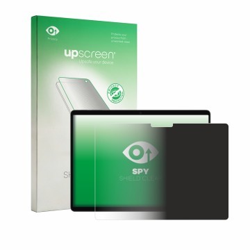 Front side of a product packaging with the brand logo upscreen. Next to it is the device Microsoft Surface Pro 13 2026 shown w