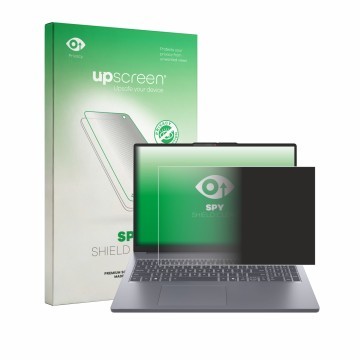 Vorderseite einer Produktverpackung mit dem Markenlogo upscreen. Daneben ist das Gerät Lenovo IdeaPad Slim 3 Gen 10 16