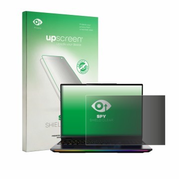 Parte frontale di una confezione del prodotto con il logo del marchio upscreen. Accanto è raffigurato il dispositivo MEDION Er