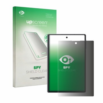 Front side of a product packaging with the brand logo upscreen. Next to it is the device Samsung Galaxy Z Fold 8 shown with th