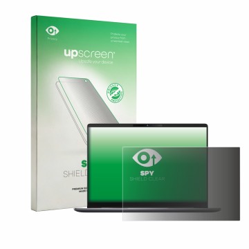 Vorderseite einer Produktverpackung mit dem Markenlogo upscreen. Daneben ist das Gerät ASUS ExpertBook P5 Gen1 mit dem zugehör