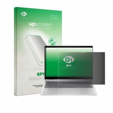 Front side of a product packaging with the brand logo upscreen. Next to it is the device HP ProBook 4 Flip G2i 13“ shown with 