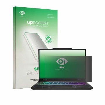 Parte frontale di una confezione del prodotto con il logo del marchio upscreen. Accanto è raffigurato il dispositivo MSI Cybor