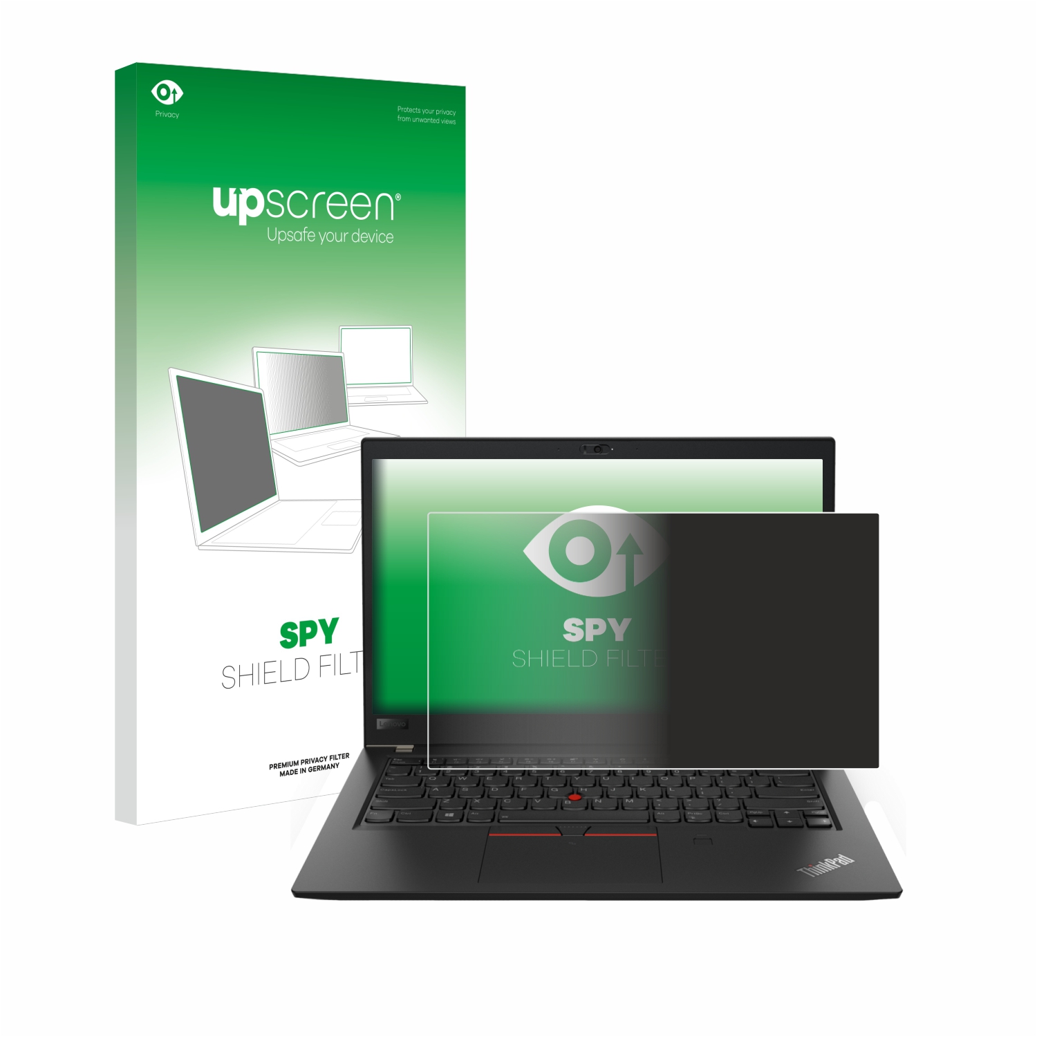 thumbnail image 2 of Duitse Kwaliteit Screenprotector Upscreen Beschermer Voor Lenovo ThinkPad T14 Gen 5 - Screen Protector Anti-Spy, Antikras, Anti-Vingerafdruk Privacy Scherm 2 of 11