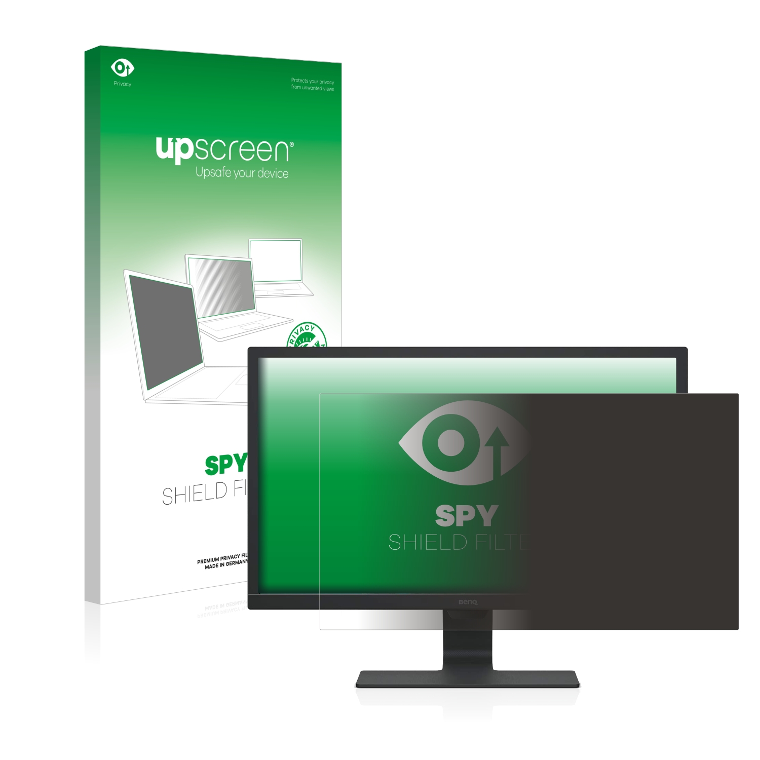 BenQ upscreen Privacy Screen Filter for BenQ GW2760 Protector Anti-Spy Anti-Glare 