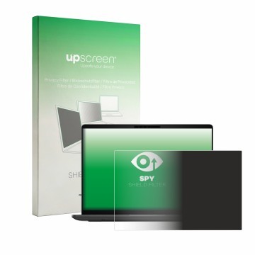 Vorderseite einer Produktverpackung mit dem Markenlogo upscreen. Daneben ist das Gerät Dell Pro 5 Series 14 P514260 mit dem zu