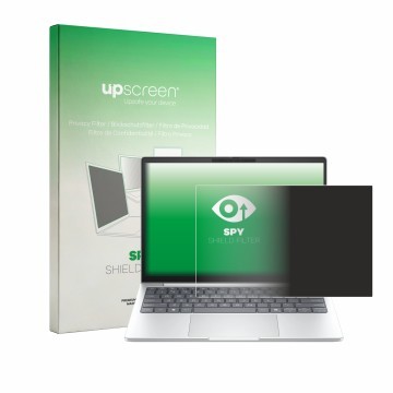 Parte frontale di una confezione del prodotto con il logo del marchio upscreen. Accanto è raffigurato il dispositivo HP EliteB