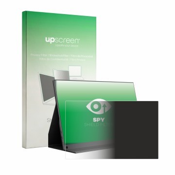 Parte frontal de un envase de producto con el logotipo de la marca upscreen. Al lado se muestra el dispositivo Yodoit PTM14 14
