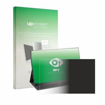 Parte frontal de un envase de producto con el logotipo de la marca upscreen. Al lado se muestra el dispositivo Yodoit PTM16 16