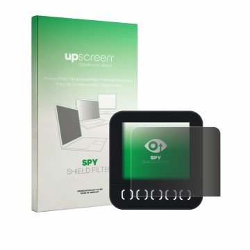 Vorderseite einer Produktverpackung mit dem Markenlogo upscreen. Daneben ist das Gerät Först TR8D mit dem zugehörigen Displays