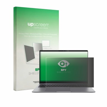 Front side of a product packaging with the brand logo upscreen. Next to it is the device ASUS ExpertBook P5 G2 P5605 shown wit