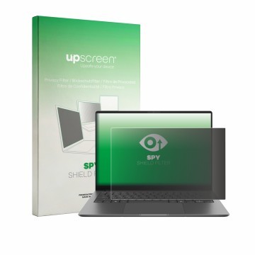 Front side of a product packaging with the brand logo upscreen. Next to it is the device ASUS Vivobook S14 S5408 shown with th