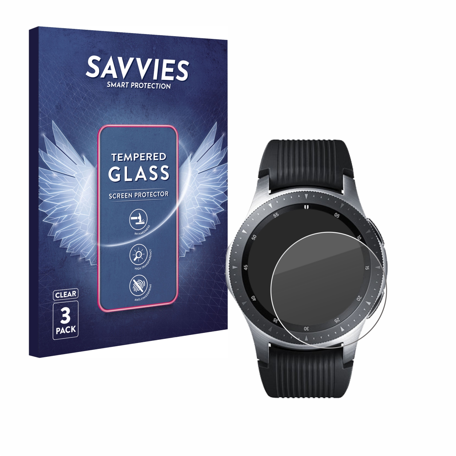 Schutzfolie für Smartwatch Garmin Polar Samsung Fossil Letsfit Xiaomi Huawei - Zdjęcie 198 z 436