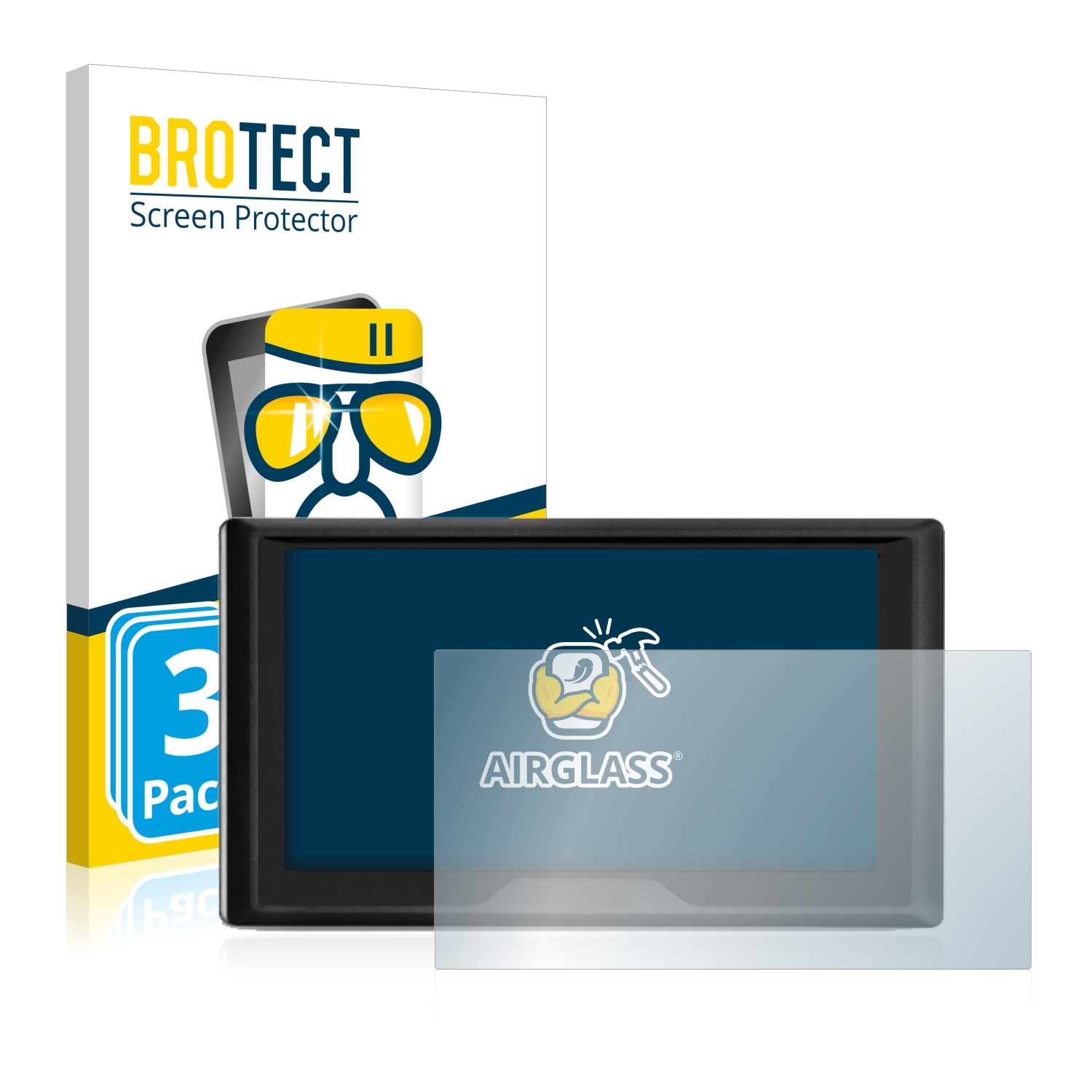 2x brotect Protection d/'écran Garmin Foretrex 401 Film Protecteur Film D/'écran Film