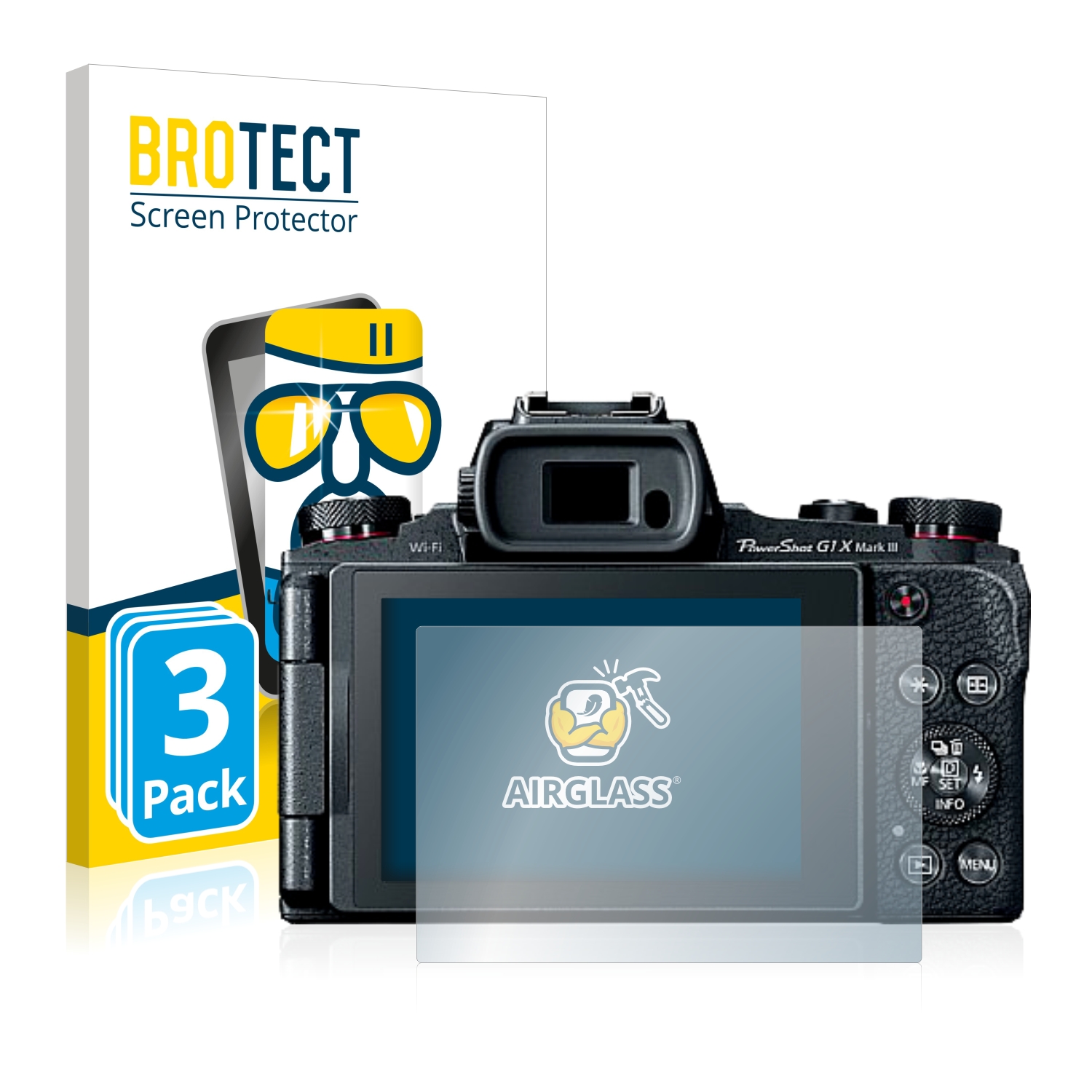 2x protezione schermo per Canon PowerShot G1 x Matte protezione Pellicola Anti Abbagliamento 