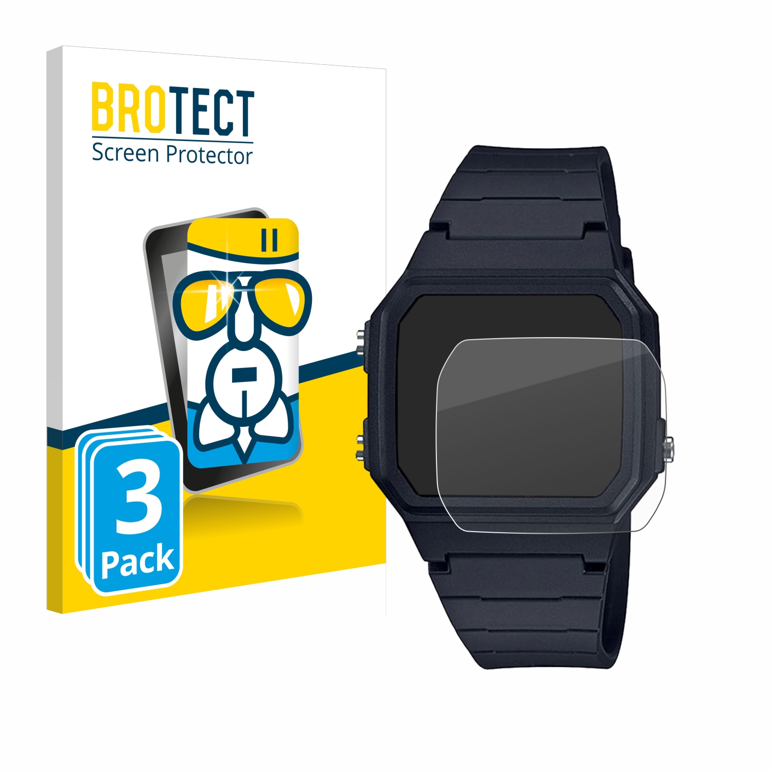 casio f91w screen protector