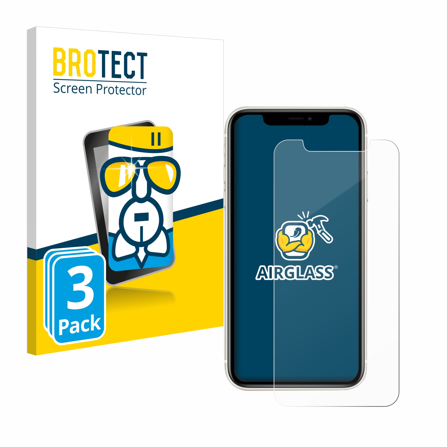 AirGlass brotect Glass Screen Protector compatible with Panasonic Lumix S5 9H Glass Protector