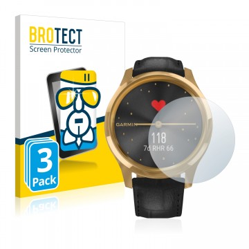 SWIDO Schutzfolie f/ür Garmin vivomove Luxe Displayschutzfolie Displayschutz Anti-Reflex MATT Entspiegelnd 2 St/ück Hoher H/ärtegrad Panzerglas-Folie 42mm Schutz vor Kratzer//Folie