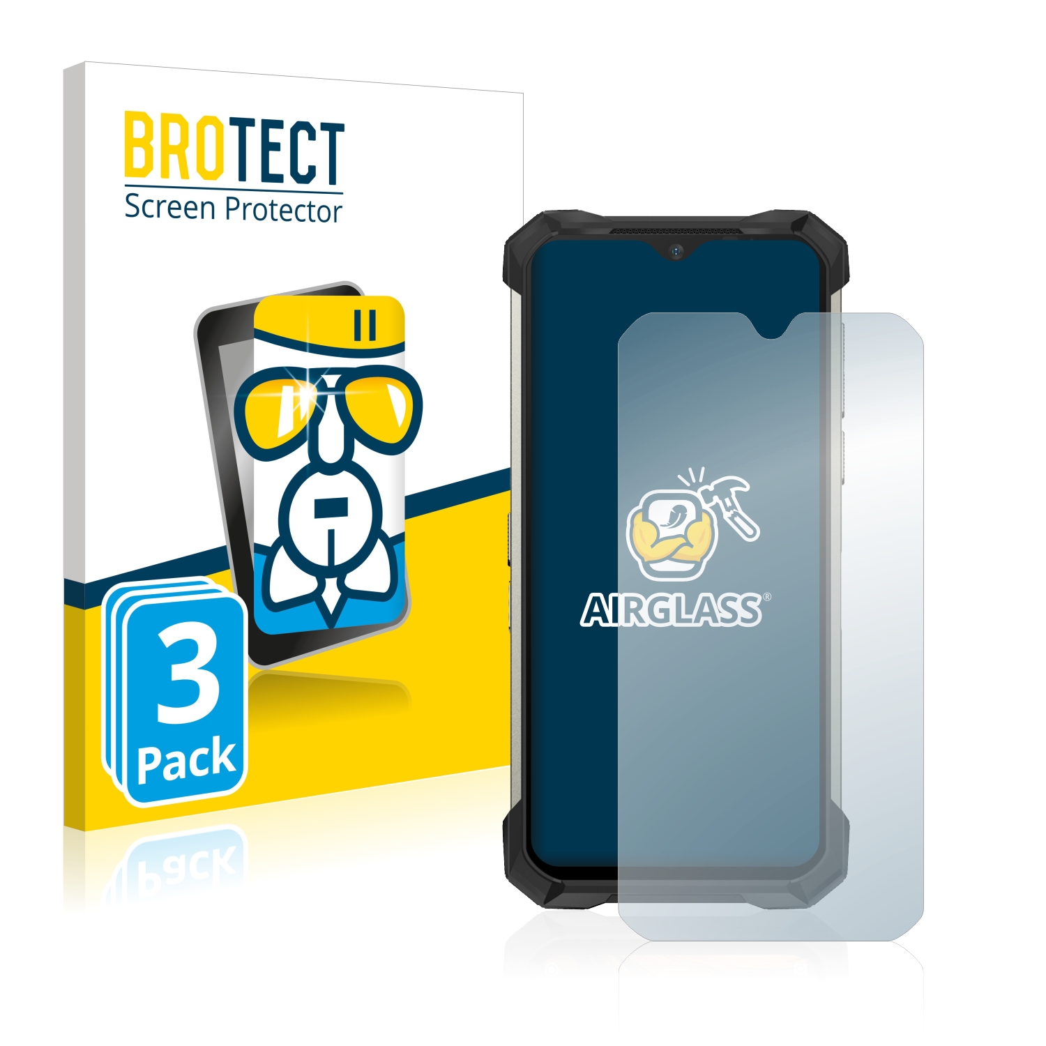 4 Uds Para Doogee S88 Plus Protector De Vidrio Templado En S88Pro Pro 6,3 Pulgadas Protector De Pantalla Película De Cubierta De Teléfono - AliExprs