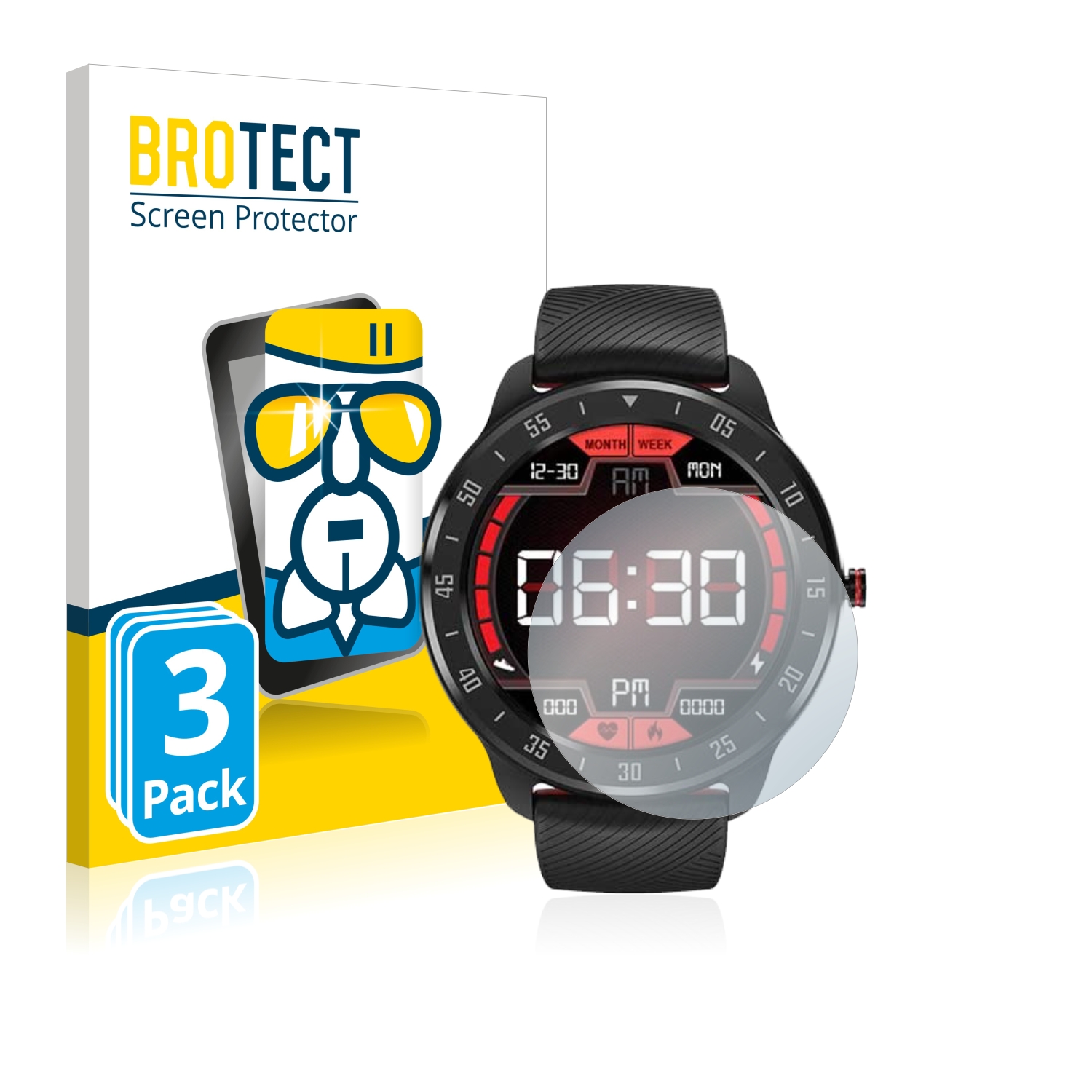 3x BROTECT AirGlass Glass Screen Protector for CanMixs CM13 |  protectionfilms24.com