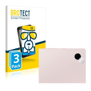 Front side of a product packaging with the brand logo BROTECT. Next to it is the device Samsung Galaxy Tab A8 WiFi (ONLY Camer