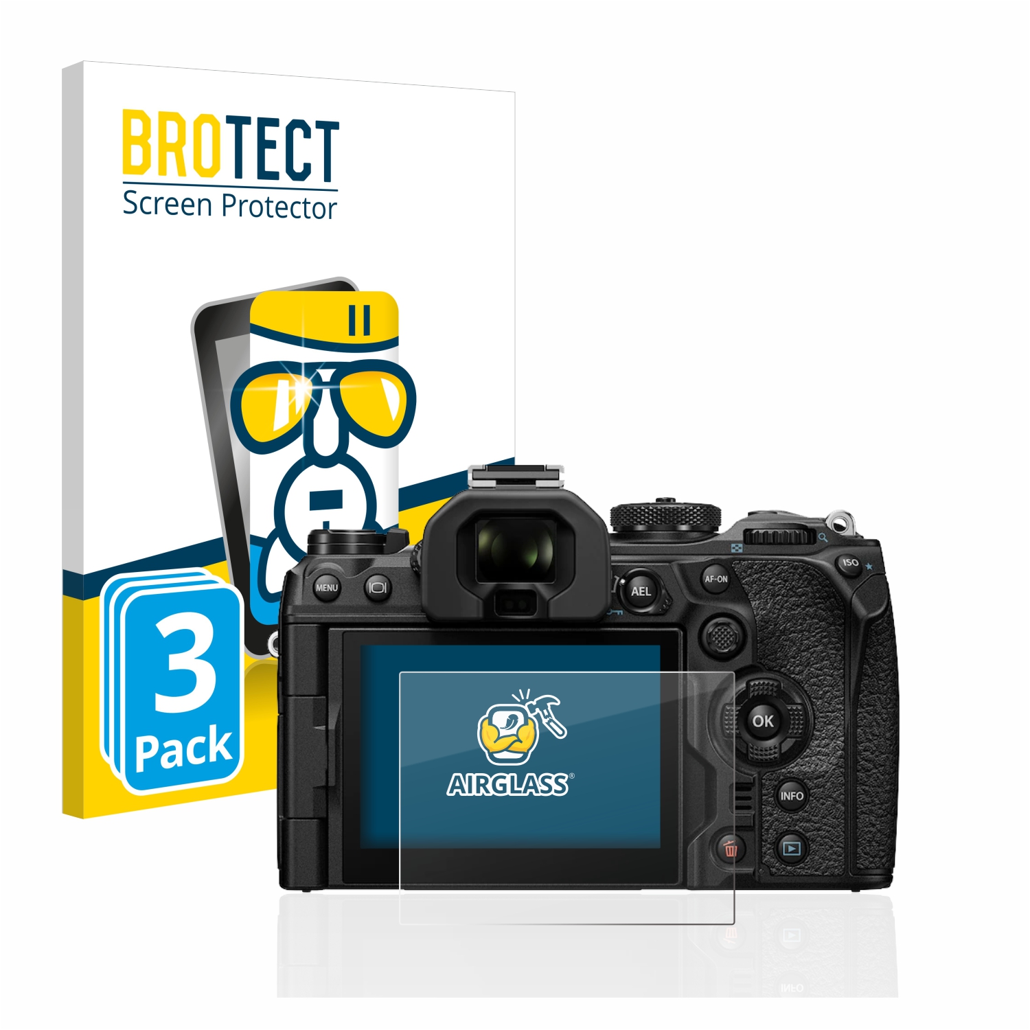 BROTECT Protection Ecran Verre pour Sony Cyber-Shot DSC-RX100 V AirGlass Protecteur Vitre 9H