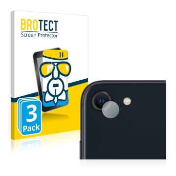 Parte frontale di una confezione del prodotto con il logo del marchio BROTECT. Accanto è raffigurato il dispositivo Apple iPho