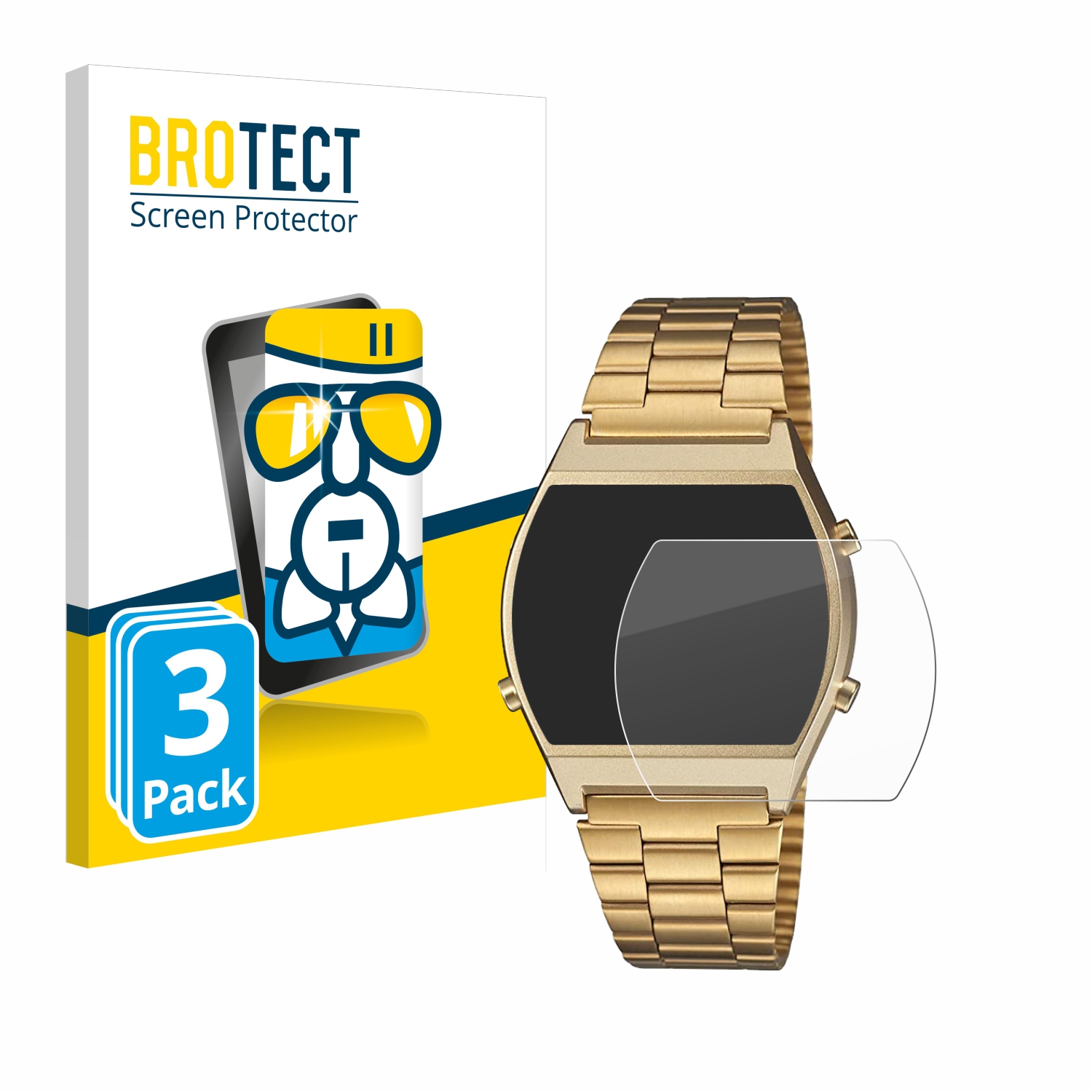BROTECT Anti-Reflet Protection D'Écran Verre Mat Pour Casio Collection Mq 24 Film Protecteur Vitre 9h