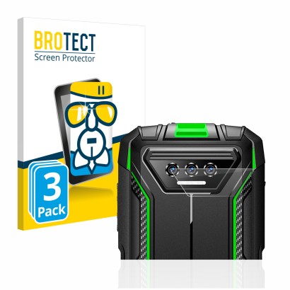 Face avant d’un emballage produit avec le logo de la marque BROTECT. À côté, l’appareil Doogee S41 Pro (Caméra UNIQUEMENT) est