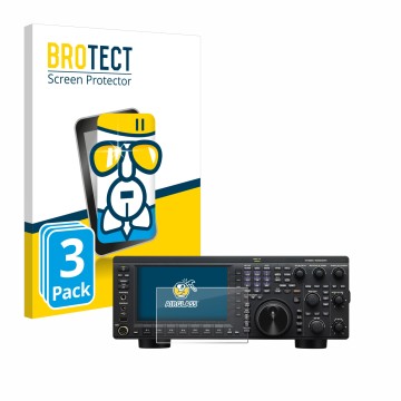 Face avant d’un emballage produit avec le logo de la marque BROTECT. À côté, l’appareil Kenwood TS-890S est représenté avec la