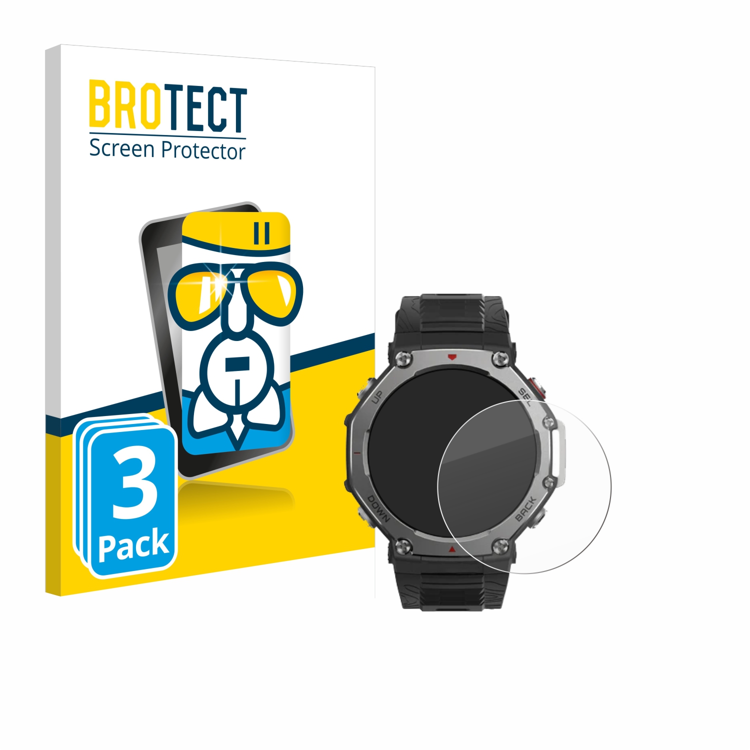 Vidrio Protector Recambio Cristal Garmin Fenix 3x BROTECT AirGlass