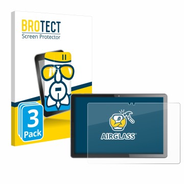 Parte frontal de un envase de producto con el logotipo de la marca BROTECT. Al lado se muestra el dispositivo VALE V10E-LTE co