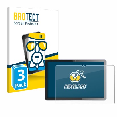 Parte frontale di una confezione del prodotto con il logo del marchio BROTECT. Accanto è raffigurato il dispositivo VALE V10E-