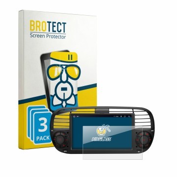 Face avant d’un emballage produit avec le logo de la marque BROTECT. À côté, l’appareil Xtrons IA7250FLBS est représenté avec 