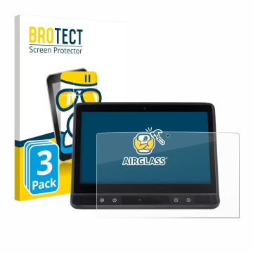 Vorderseite einer Produktverpackung mit dem Markenlogo BROTECT. Daneben ist das Gerät Tobii Dynavox TD I-16 mit dem zugehörige