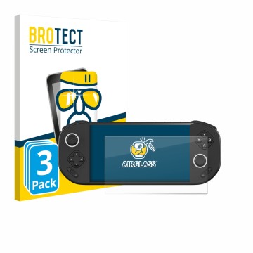 Parte frontal de un envase de producto con el logotipo de la marca BROTECT. Al lado se muestra el dispositivo MANGMI Pocket Ma