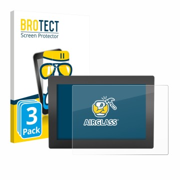 Parte frontale di una confezione del prodotto con il logo del marchio BROTECT. Accanto è raffigurato il dispositivo WAGO Web P