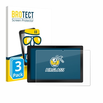 Front side of a product packaging with the brand logo BROTECT. Next to it is the device Wqplo WPLA10 shown with the correspond