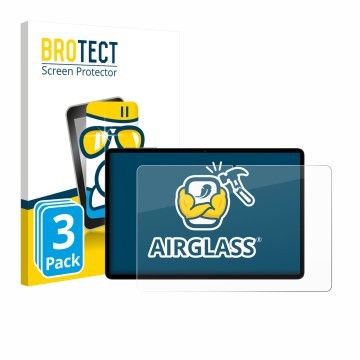 Face avant d’un emballage produit avec le logo de la marque BROTECT. À côté, l’appareil Teclast P50T est représenté avec la pr