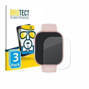 Face avant d’un emballage produit avec le logo de la marque BROTECT. À côté, l’appareil Mingtawn T8 1.83