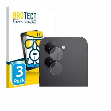 Vorderseite einer Produktverpackung mit dem Markenlogo BROTECT. Daneben ist das Gerät Xiaomi Poco X8 Pro (NUR Kameraschutz) mi